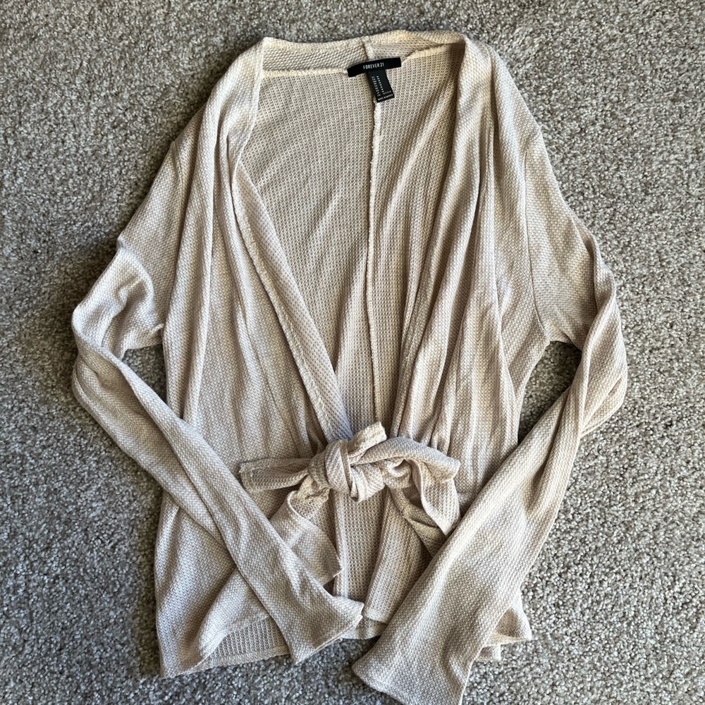Forever 21 waffle knit sweater